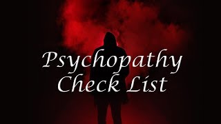 The Psychopathy Check List (PCL-R) (Green Healing)