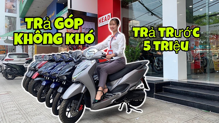 Mua xe máy trả góp tại thanh hóa