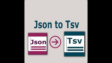 Json to Tsv