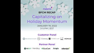 Malomo BFCM Recap: Capitalizing on Holiday Momentum Panel Discussion