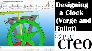 Designing a Clock in Creo Direct Modeling Express - Part 4 | Creo Beginner Tutorial