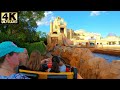 (4K) *BRAND NEW REFURBISHED POV* Journey To Atlantis Front Seat POV! SeaWorld Orlando