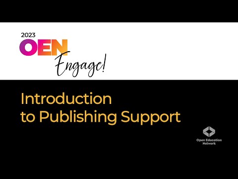 Introduction to Publishing