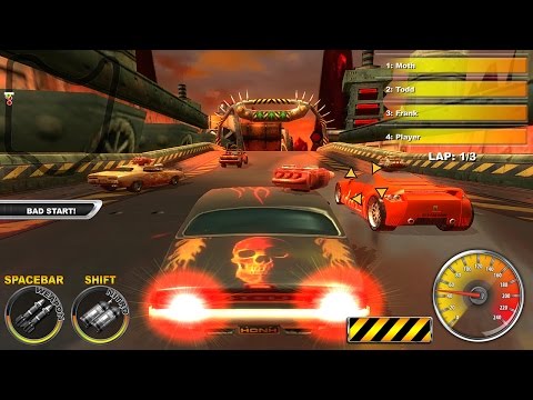 LETHAL BRUTAL RACING BY Y8 - 3D GAME WALKTHROUGH