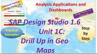 Celebrity SAP Advanced Design Studio 1.6 : Unit1C: Drill Ups in Geo maps : Practical Examples Profile