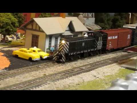 1960's era ATSF switching local runby.