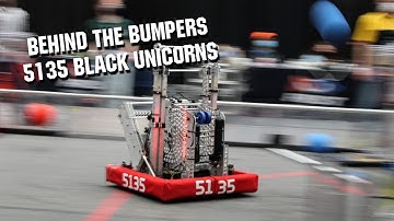Behind the Bumpers 5135 Black Unicorns Rapid React Robot