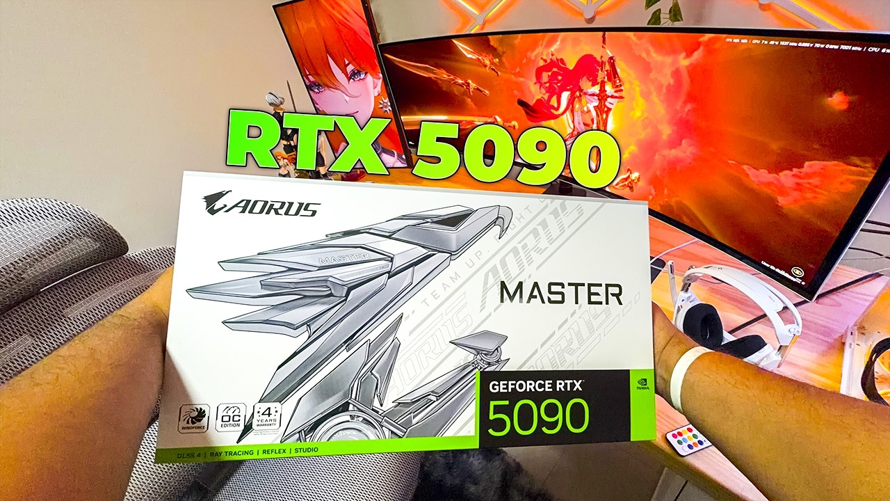 Comprei a placa de video MAIS CARA E FORTE DO MUNDO (RTX 5090)