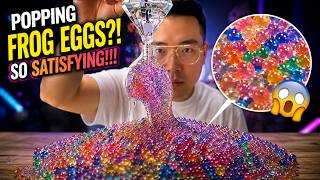 These FROG EGGS Are WAY Too Satisfying… 😳🌈 | ASMR #asmr