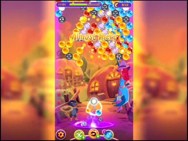 Bubble Witch Saga 3 Level 219 - YouTube
