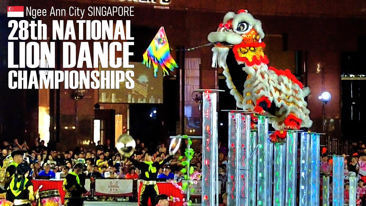Opening Night | 28th Ngee Ann City National Lion Dance Championship 2024, Singapore 🇸🇬 [4K]