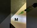 How to sign the letter M? #viral #signature #art