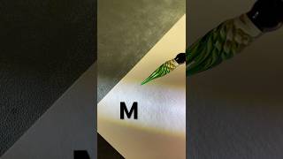 How to sign the letter M? #viral #signature #art