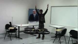 Quadcopter +Hand Gestures:pykinect(RGB.CUSAT@startupvillage)