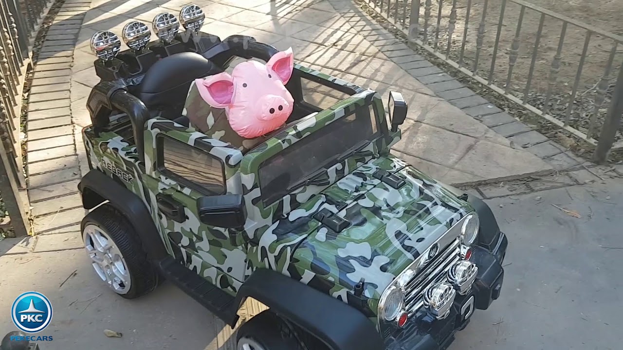 jeep wrangler electrico niños