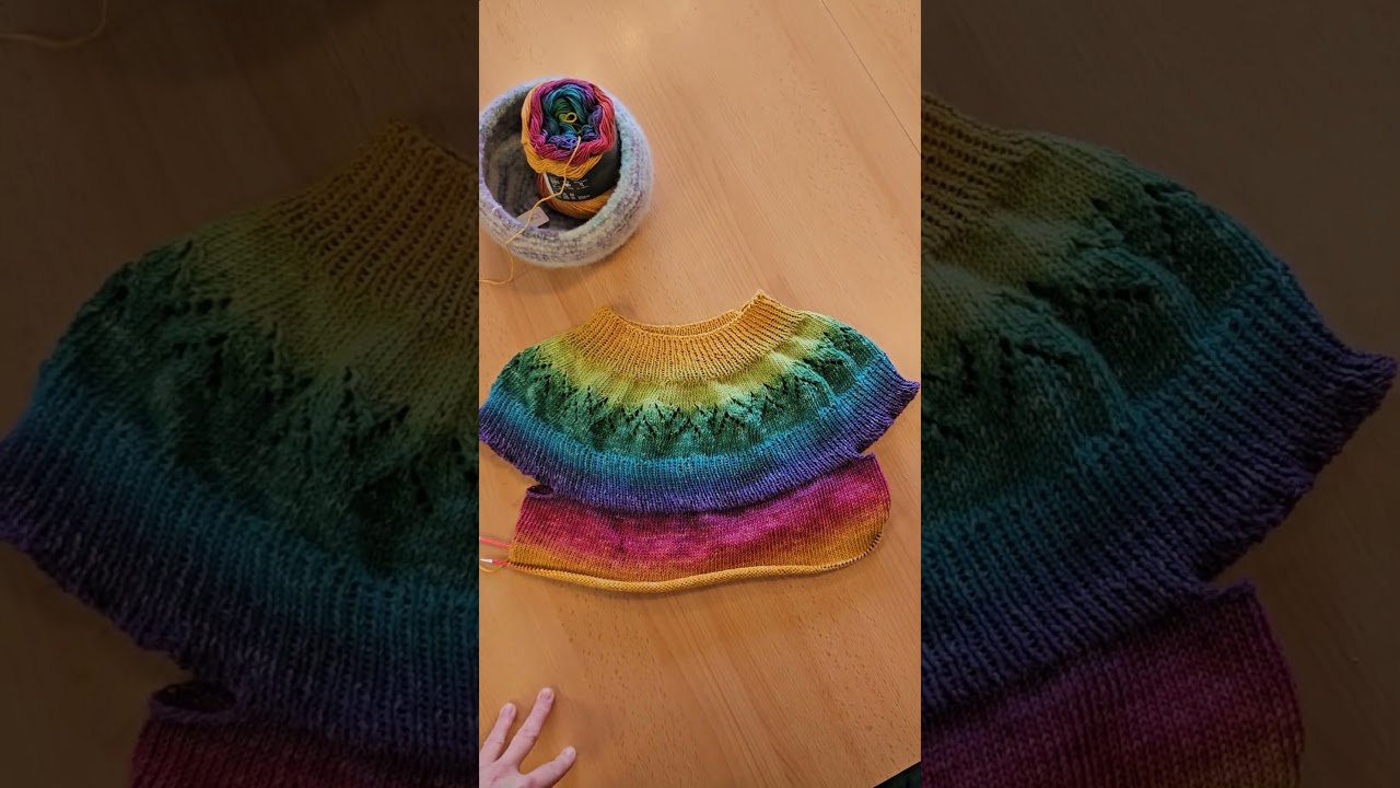 ⁣Zweifel beim Stricken - Passt mir dieses Oberteil?