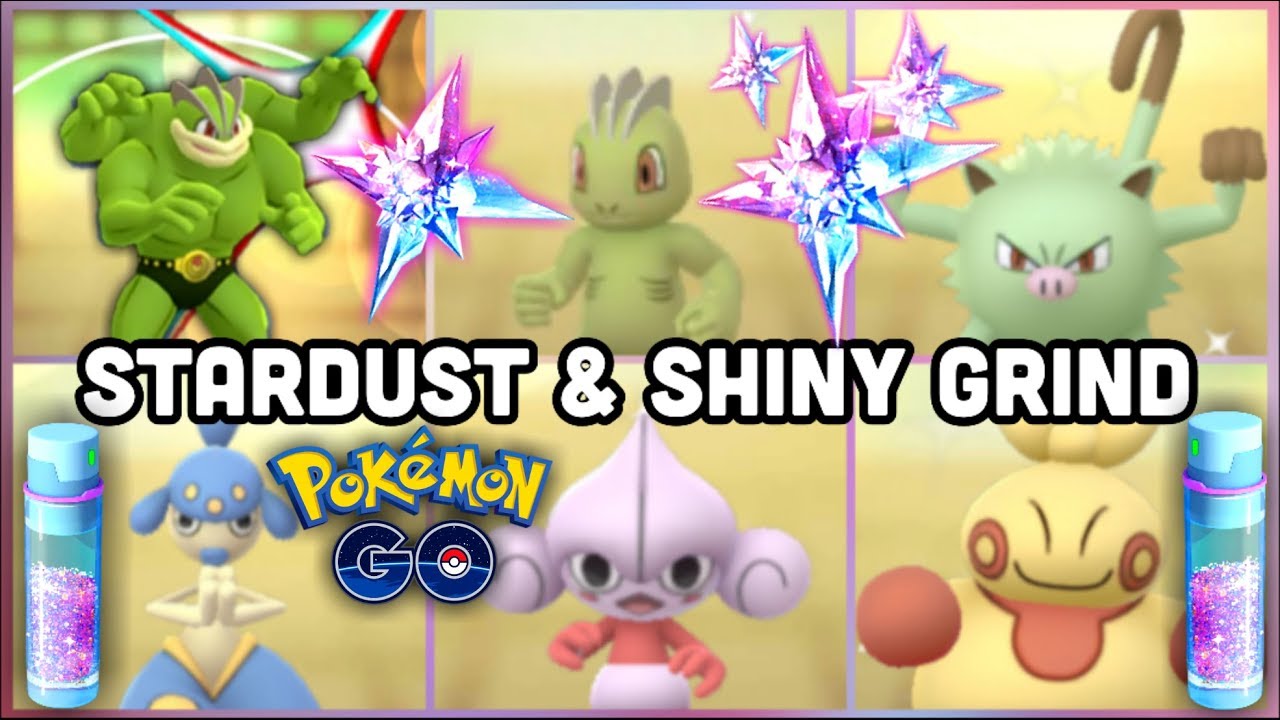 MY SHINY & STARDUST GRIND FOR SHOWDOWN EVENT IN POKEMON GO YouTube