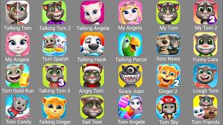 Talking Tom,My Tom 2,My Tom,Tom Rush,Talking Ginger,My Angela,Talking Parrot,Tom Run,Talking Ben screenshot 2