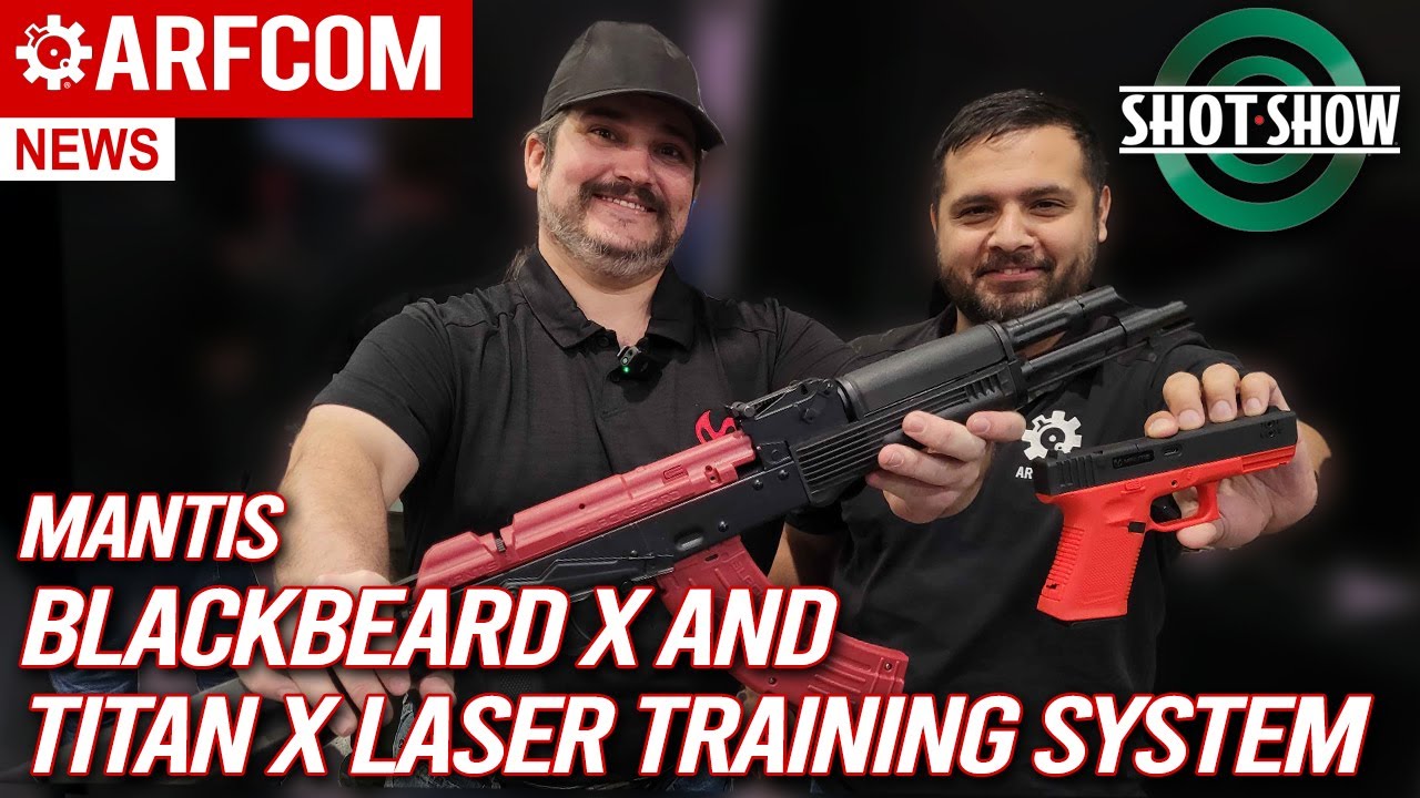 Blackbeard X and Titan X Laser Training system | Mantis