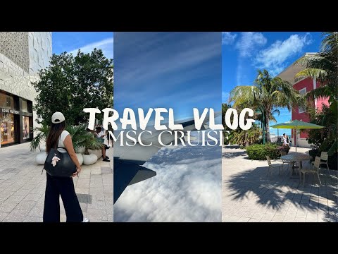 cruise vlog | Orlando, Bahamas, & Miami