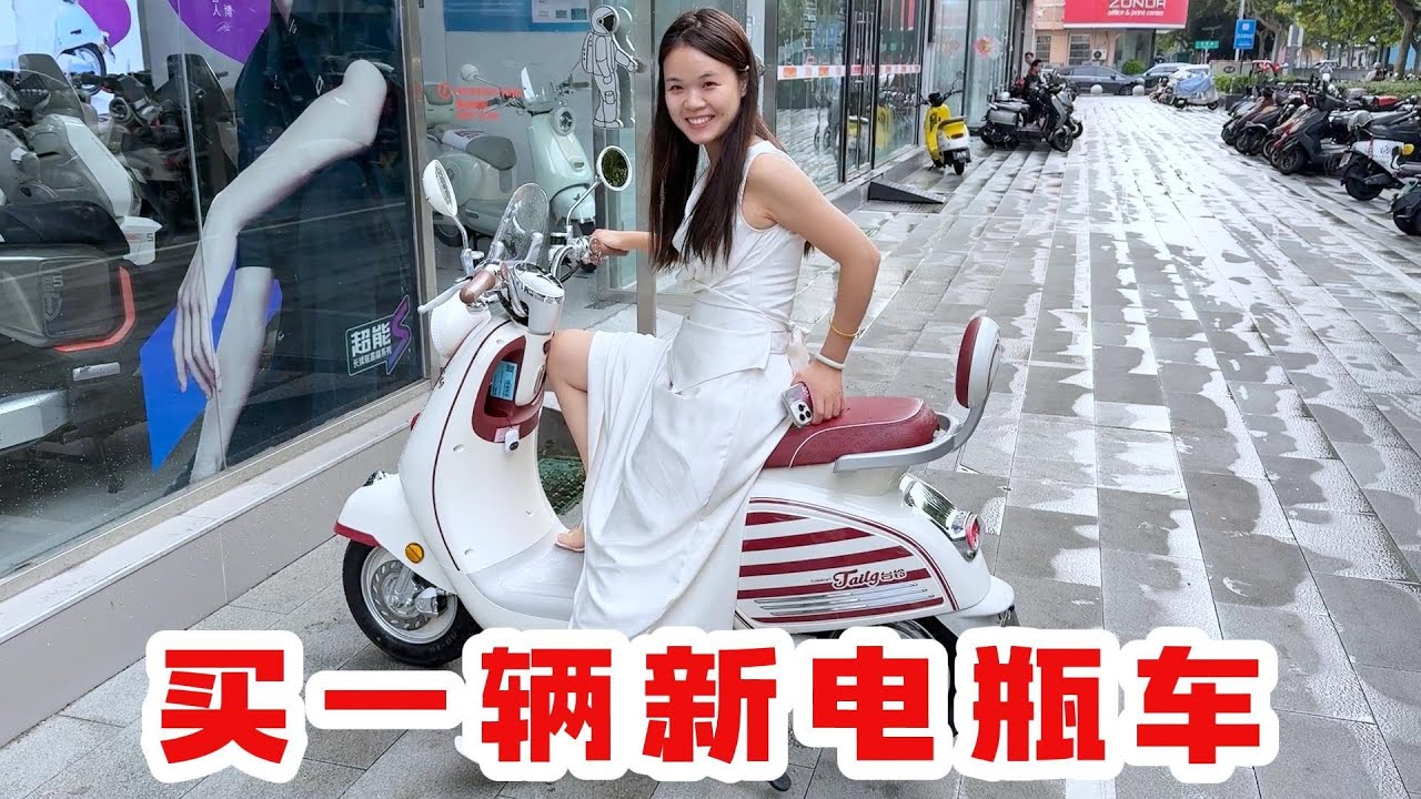 给梅姐买一辆新的电瓶车，颜值很高