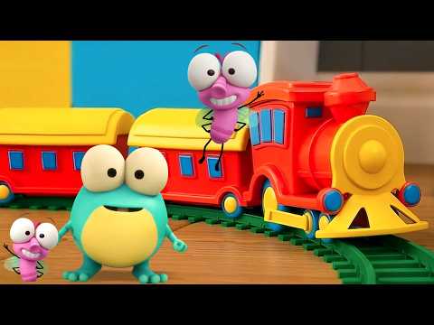 Chuk Chuk Rail Chali Rhyme, छुक छुक रेल चली, Nursery Rhymes for Kids