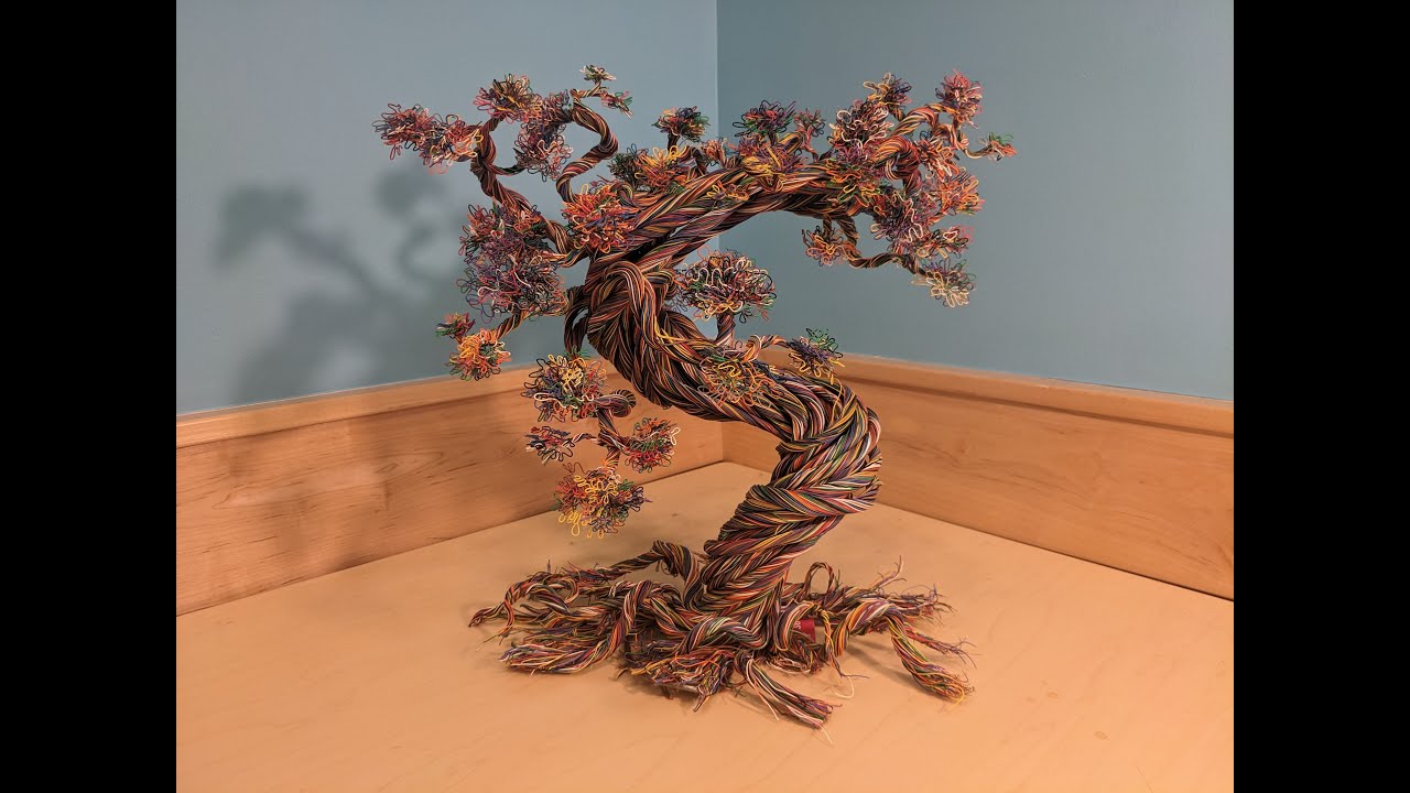 Twisted Wire Bonsai Tree  Aesthetics of Design