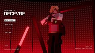 .DECEVRE // MAIN MENU PROTOTYPE