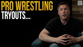 Chael Sonnen's Professional Wrestling Tryout...