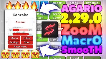 AGARIO MOD MENU - AGARIO MOD MENU IOS ZOOM MACRO TUTORIAL NO JAILBREAK (AGARIO MOBILE)
