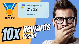 NEW Fastest Way to Grind Microsoft Rewards Points 10x faster🤑 FREE