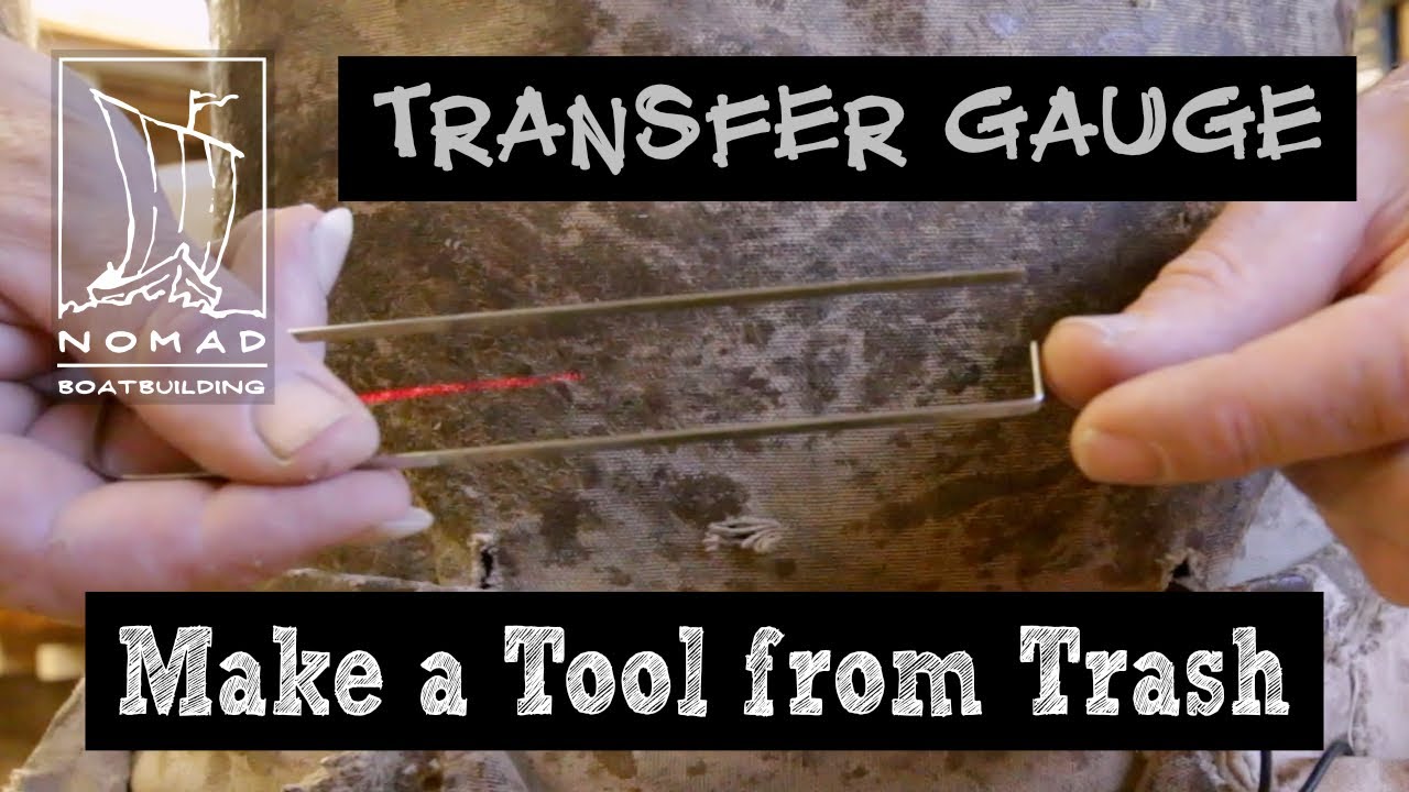 ⁣Tools from Trash - Transfer gauge