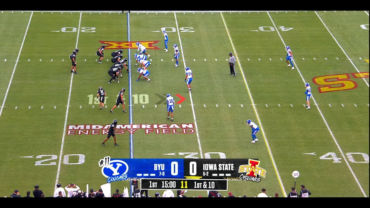 #11 BYU @ Iowa State, Condensed Full Game - Week 9, 2025