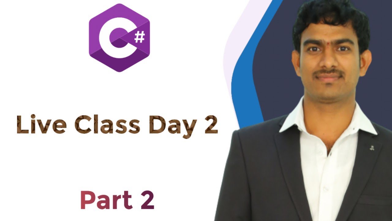C# Live Class Day 2 - YouTube