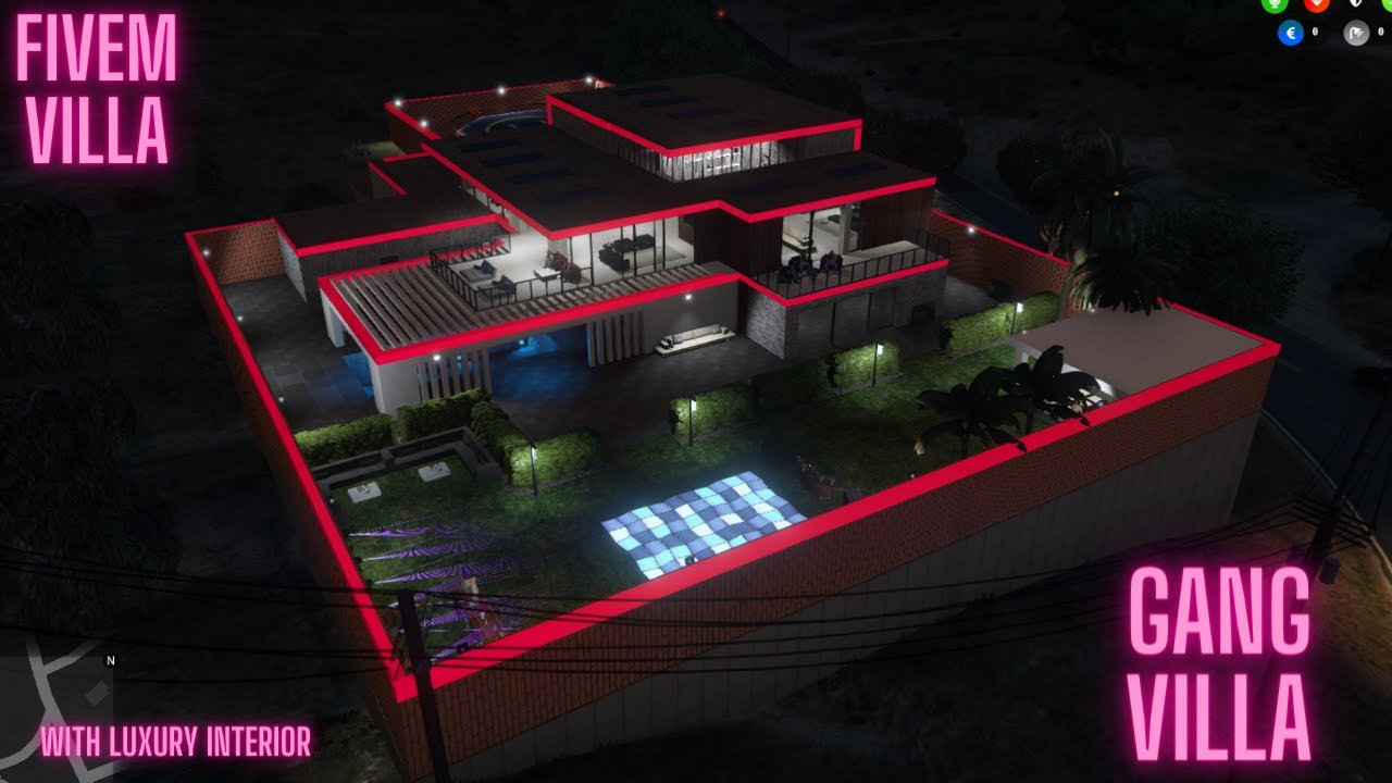 White Rabbit Club Housefivem Fivem Driftwood Villa MLO - Fivem Gang House - Fivem Villa - Fivem ...