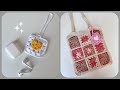 Easy and Cute 💕 Airpods Case Crochet / Crochet Wallet Tutorial / Granny Square Purse #crochet