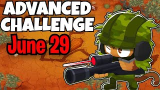 How To Beat BTD6 Advanced Challenge Today | Be Careful! | 29.06.2023