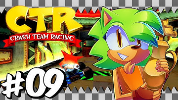 Crash Team Racing: Adventure Mode (PS1) | Part 9 | 100% & BLIND