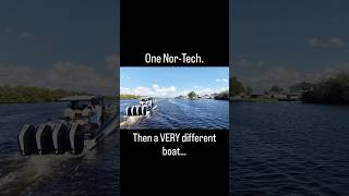 One Nor-Tech… Then a VERY different boat 😳