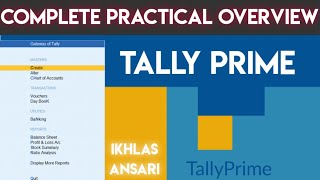 Tally Prime Complete Tutorial | New Features In Tally Prime | How To Make Tax Invoice In Tally Prime