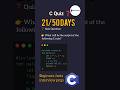 C quiz | MCQ | Integer vs Float Division|Beginner |snippet | Day 21📝#shorts#shortsfeed#coding#learnc
