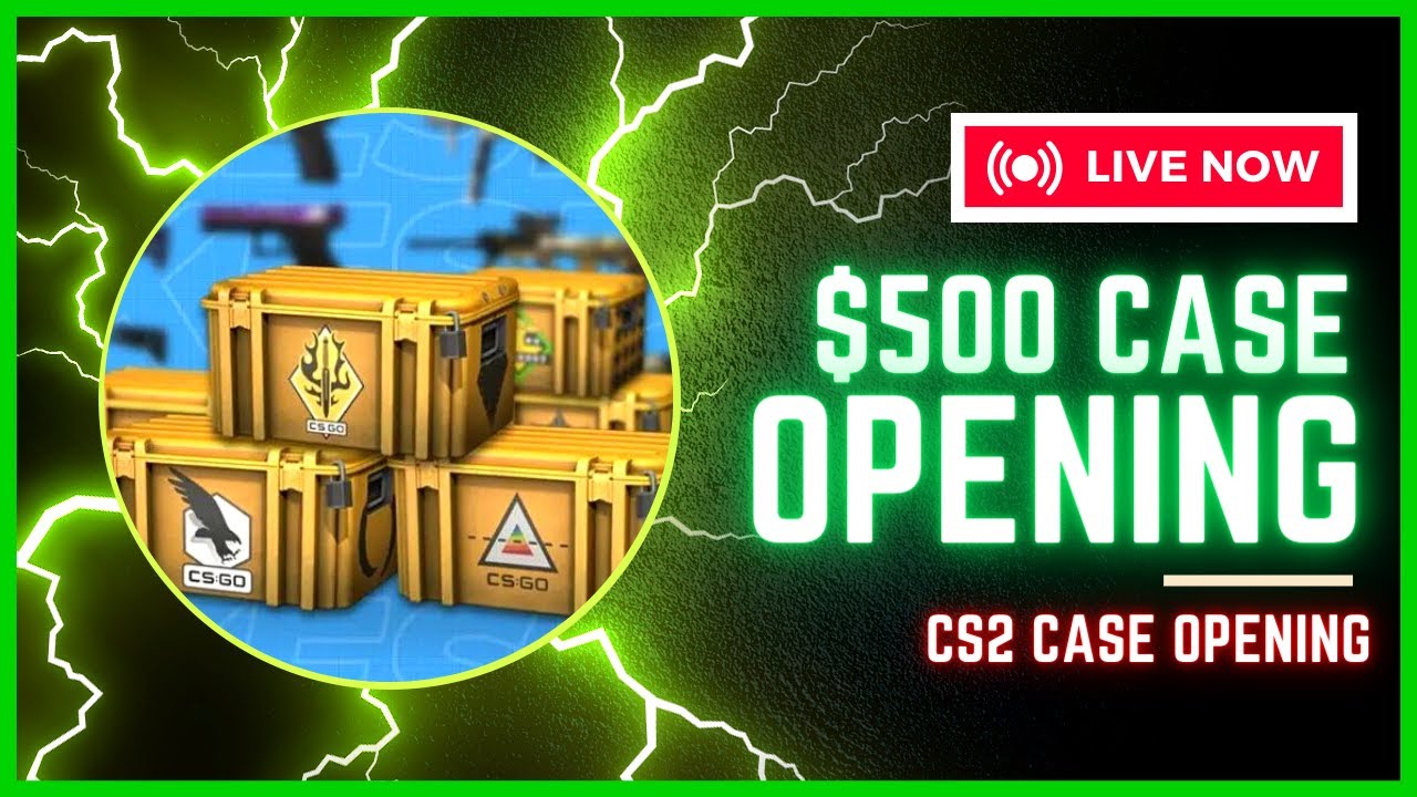 $500 CS2 Case Opening & Hunting for Knife Upgrades! Grinding CS2 ...