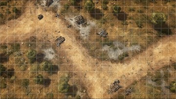 Animated Map: The Crossroads (square grid)