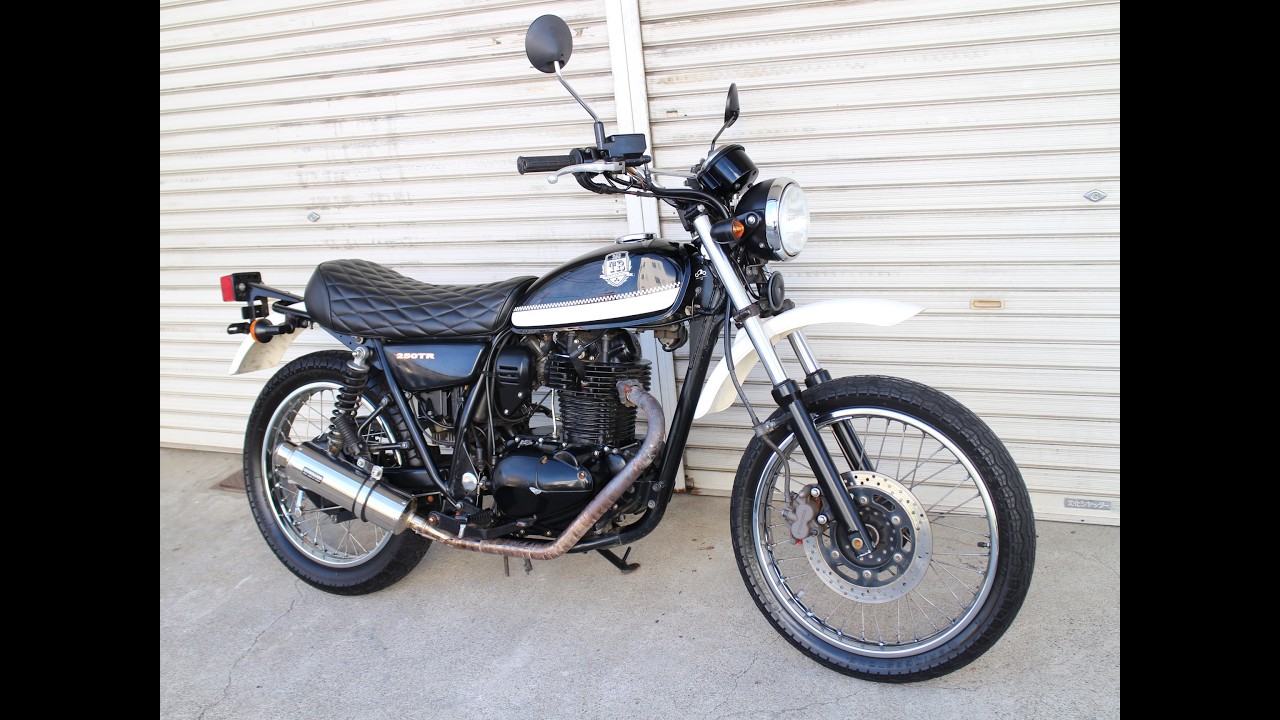 ヤフオク！出品中【インジェクション】Kawasaki 250TR FI - YouTube