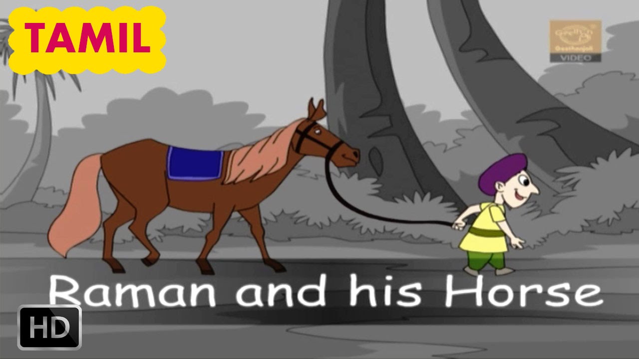 Tenali Raman Stories In Tamil Raman and His Horse Tamil Story For