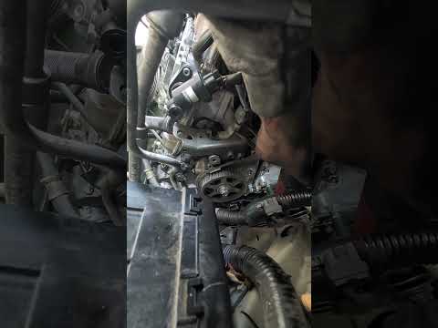 2009 Acura MDX timing belt/water pump replacement. #automobile #mechanic #acura #diy #cars #repair