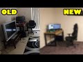 Old setup vs new setup face reveal