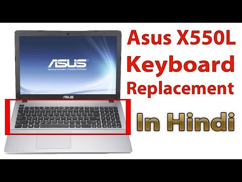 Asus X550L Keyboard Replacement in Hindi