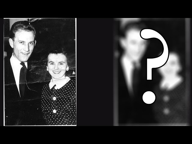 Restoration of a 61 Year Old Photograph for a Locket