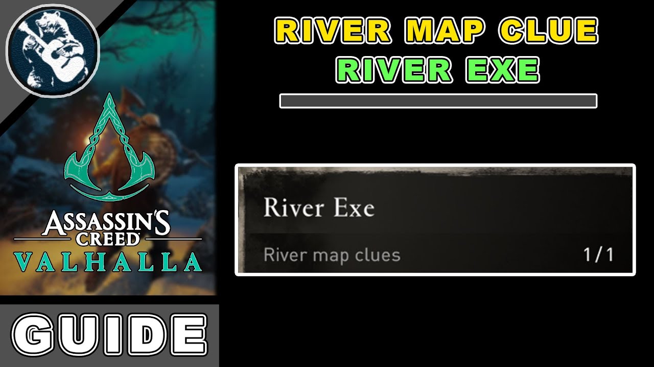Map Clue in River Exe Assassins Creed Valhalla River Raids Clues 1